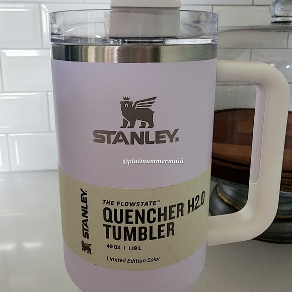 Stanley - WISTERIA (purple) - 40 oz. H2.0 Flowstate Quencher Tumbler - NWT! - Picture 3 of 7